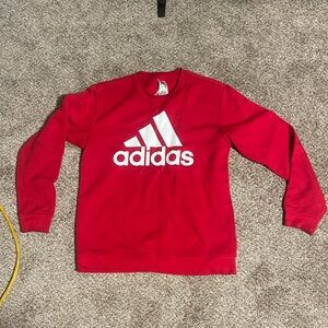 Adidas Bold Red Crewneck